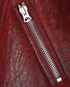 Acne Studios Velocite Aviator Jacket, &pound;450, Clothing, Burgundy, Leather, Other view