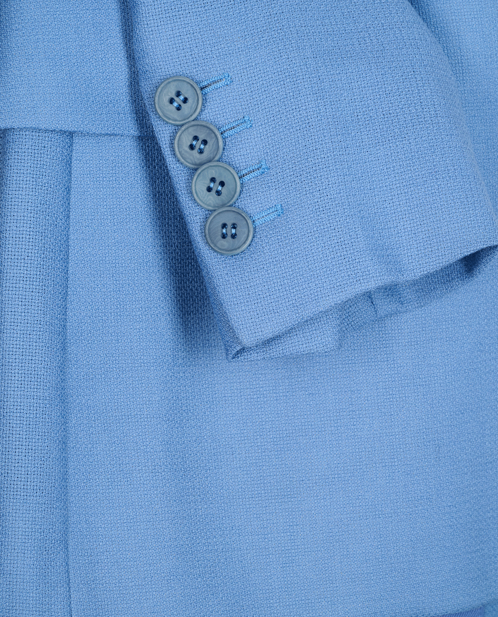 Stella McCartney Structured Single-Breasted Blazer, &pound;140, Clothing, Blue, Wool, Other view