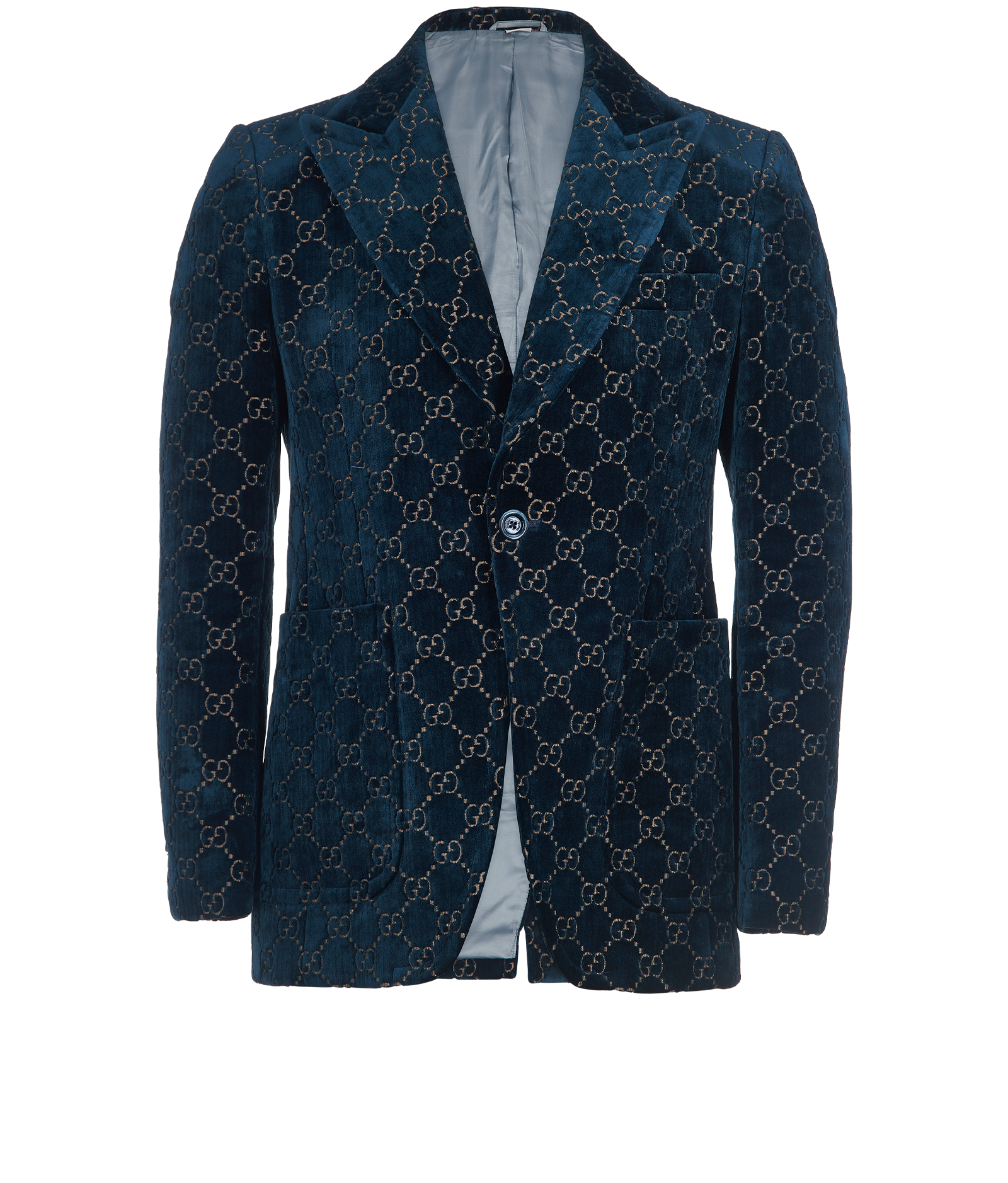 Pre-loved Gucci GG Velvet Blazer - £595