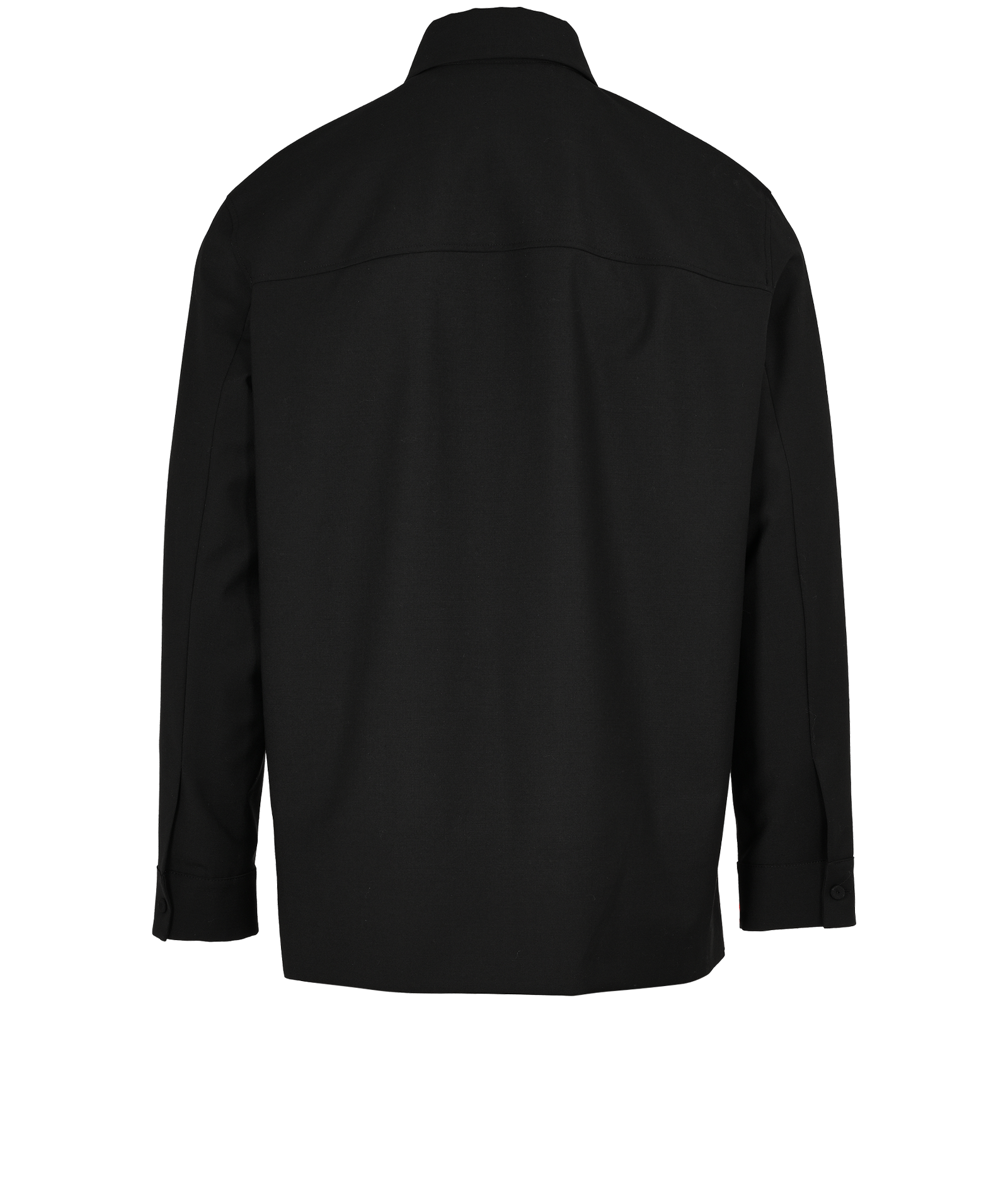 Fendi Overshirt Jacket, &pound;410, Clothing, Black, Polyester Mix, Back view