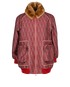 Fendi Jacquard Jacket, &pound;750, Clothing, Red, Polyester (Polymer), Front view