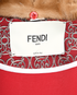 Fendi Jacquard Jacket, &pound;750, Clothing, Red, Polyester (Polymer), Other view
