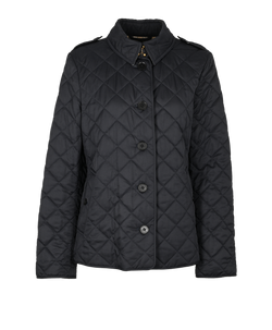Burberry Frankby Quilted Jacket, Polyamide, Blue, Sz XL, 3*