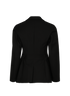 Hermes Belted Jacket, £1,200, Clothing, Black, Viscose, Back view
