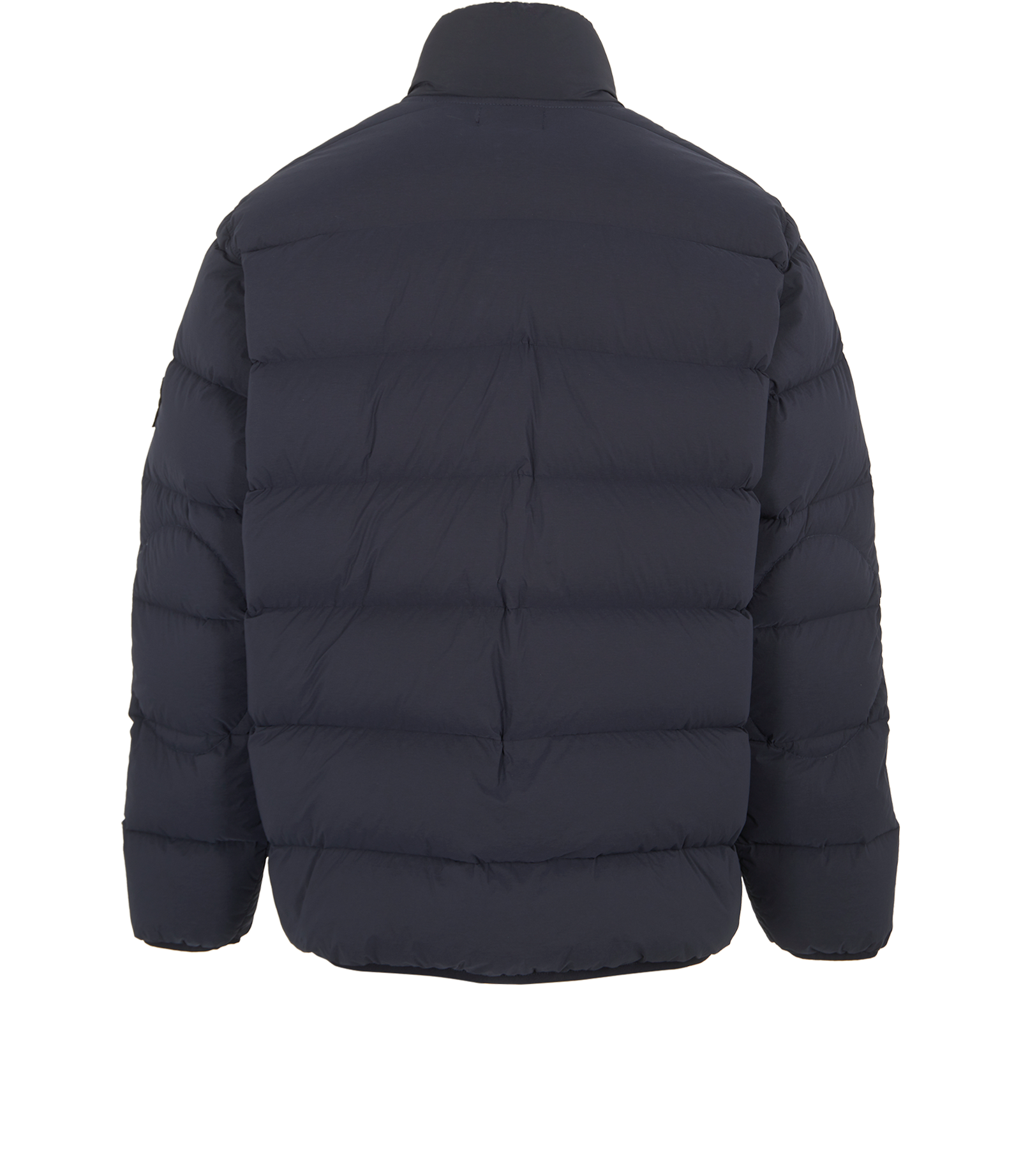 Stone Island Puffer Jacket, &pound;450, Clothing, Blue, Polyester (Polymer), Back view