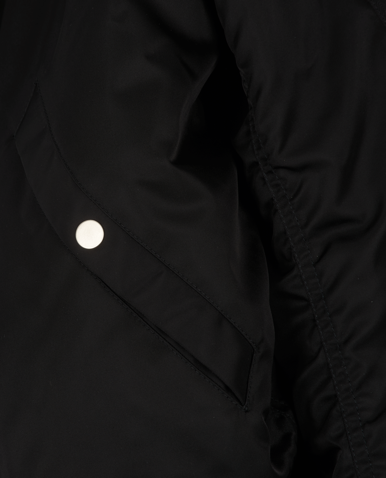 Burberry Bomber Jacket, &pound;450, Clothing, Black, Polyester (Polymer), Other view