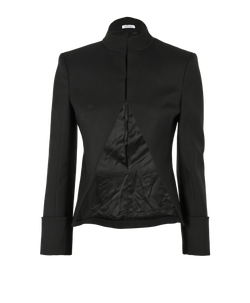 Alexander McQueen AW25 Officier Jacket, Wool, Black, UK6, 3*