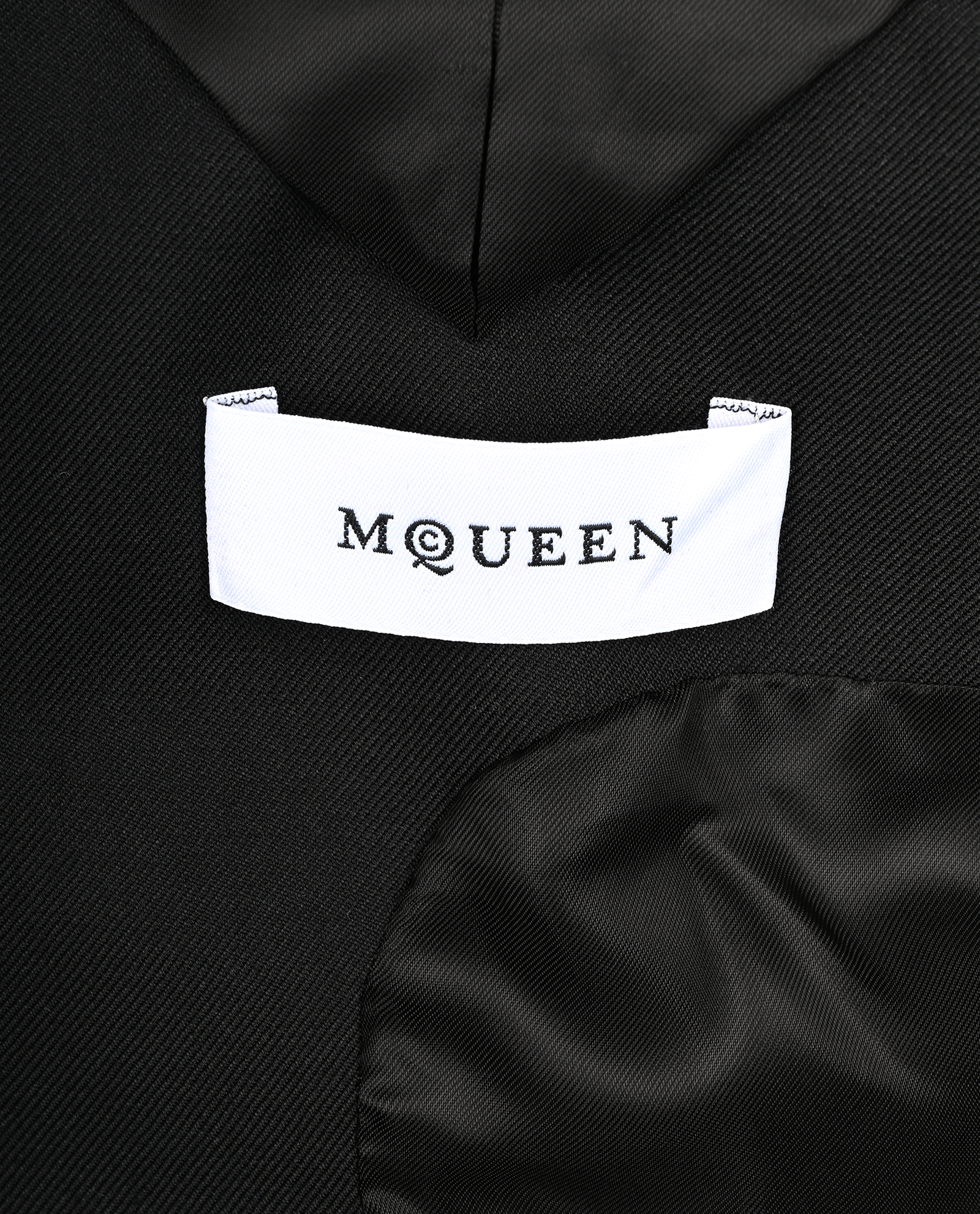 Alexander McQueen Double Breasted Blazer, &pound;1,400, Clothing, Black, Wool, Other view