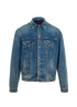 Gucci Denim Jean Jacket, &pound;395, Clothing, Blue, Cotton, Front view