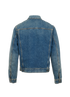 Gucci Denim Jean Jacket, &pound;395, Clothing, Blue, Cotton, Back view