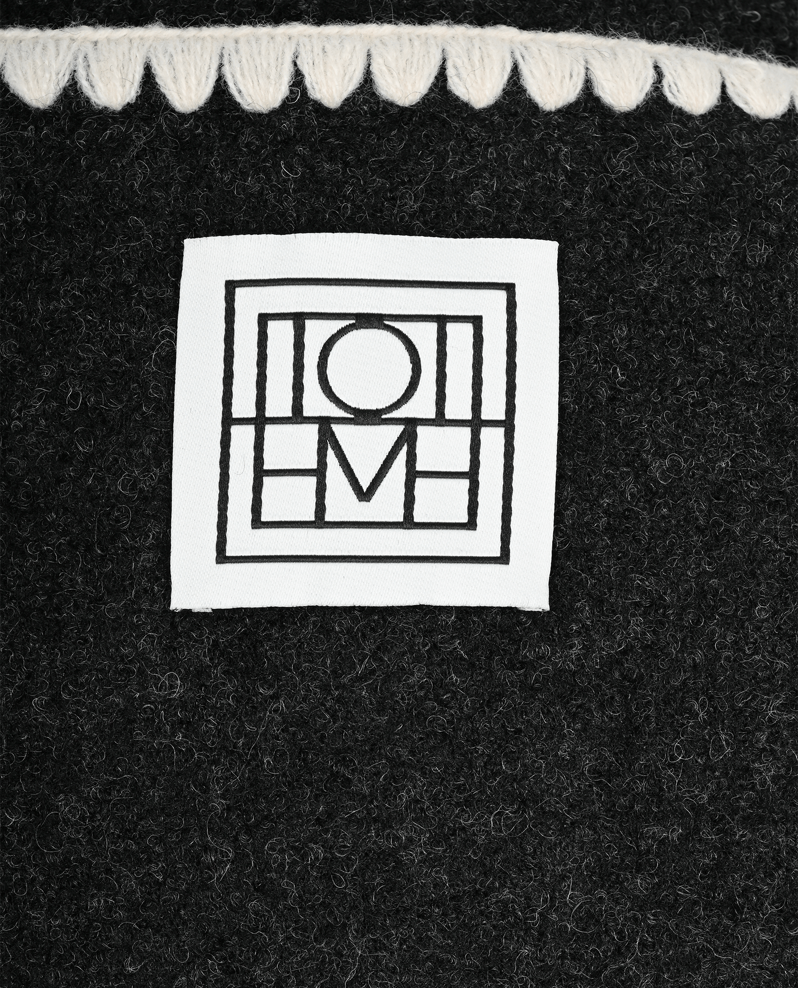 Toteme Embroidered Scarf Jacket, &pound;495, Clothing, Grey, Wool, Other view