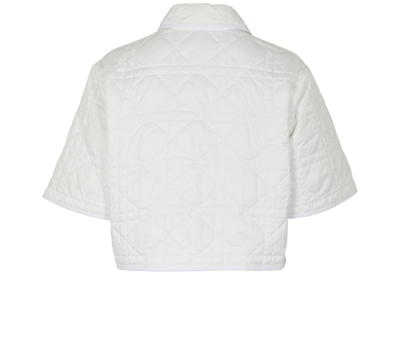 Christian Dior Quilted Jacket, &pound;750, Clothing, White, Polyester (Polymer), Back view