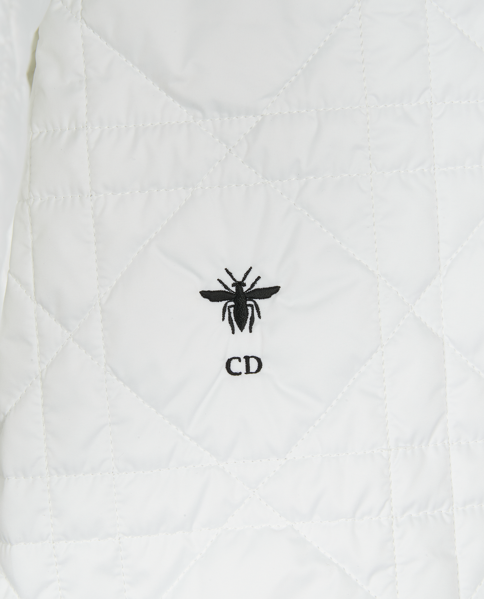 Christian Dior Quilted Jacket, &pound;750, Clothing, White, Polyester (Polymer), Other view