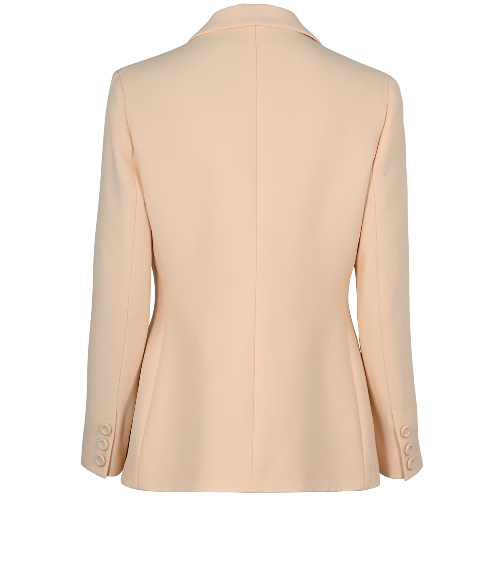 Christian Dior 30 Montaigne Bar Jacket, &pound;1,200, Clothing, Cream, Silk/Wool, Back view