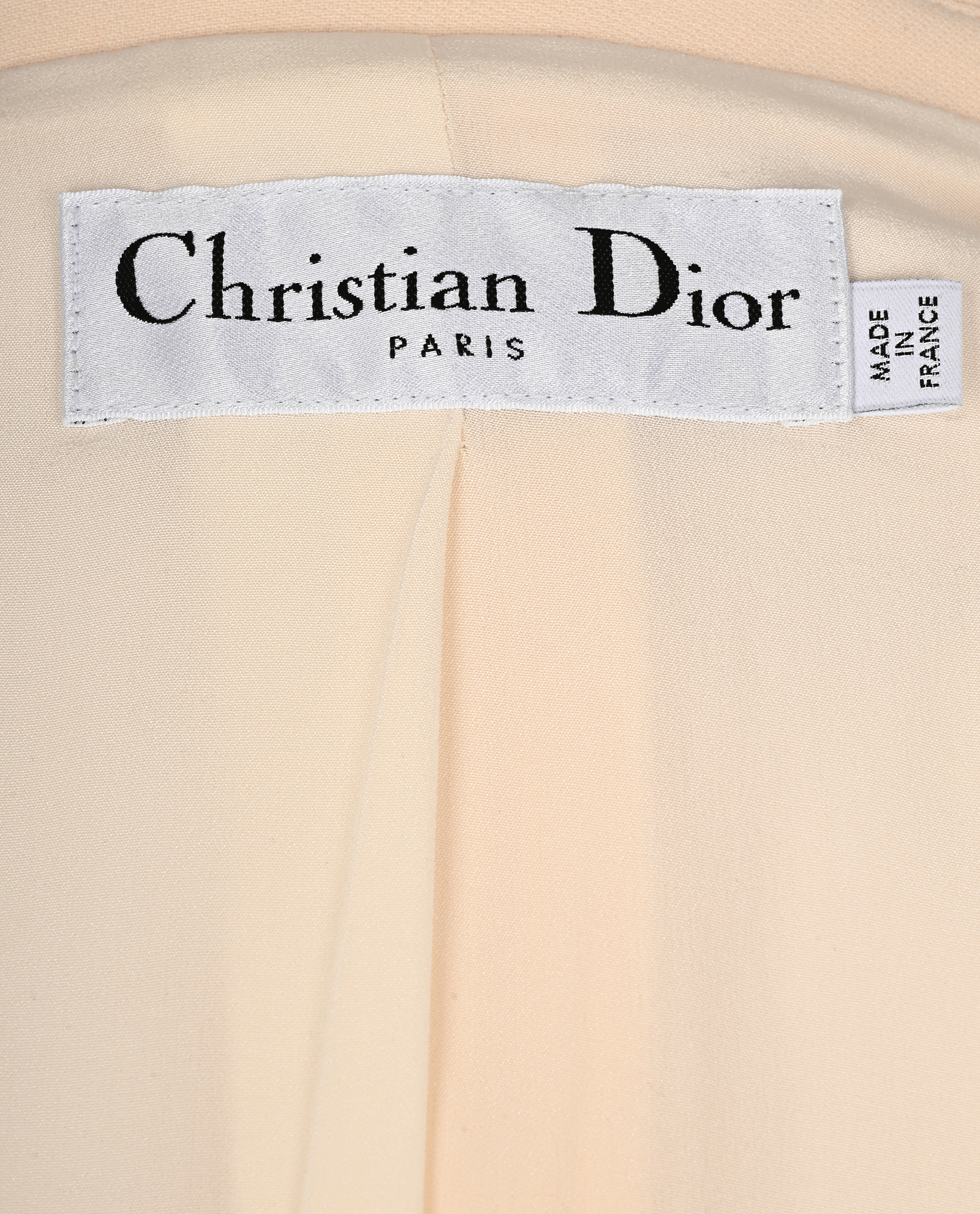 Christian Dior 30 Montaigne Bar Jacket, &pound;1,200, Clothing, Cream, Silk/Wool, Other view