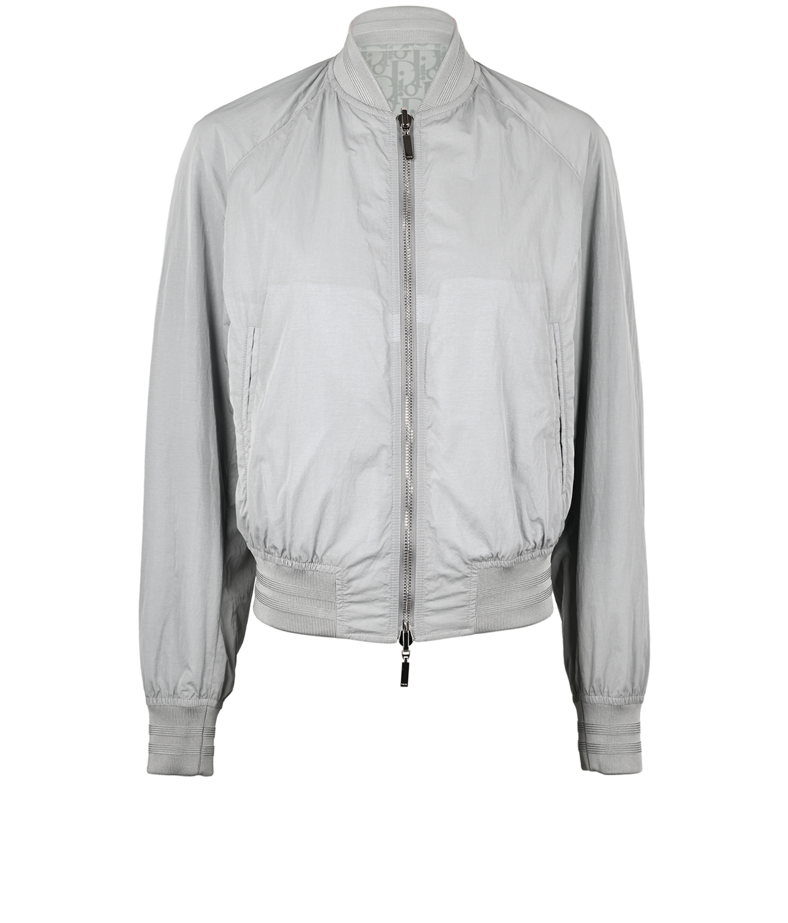 Christian Dior Reversible Oblique Bomber, &pound;1,200, Clothing, Green, Polyester (Polymer), Other view