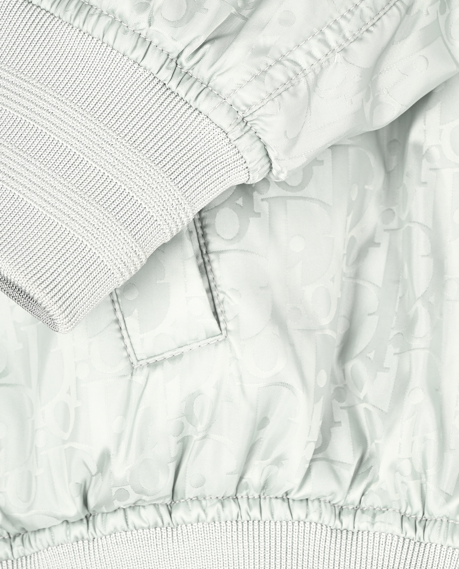 Christian Dior Reversible Oblique Bomber, &pound;1,200, Clothing, Green, Polyester (Polymer), Other view