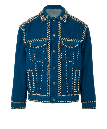 Gucci Rabbit Jacket, &pound;1,100, Clothing, Blue, Cotton, Front view