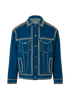 Gucci Rabbit Jacket, &pound;1,100, Clothing, Blue, Cotton, Front view