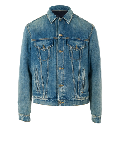 Gucci Denim Jacket, &pound;395, Clothing, Blue, Cotton, Front view