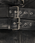 Alexander McQueen Buckled Jacket, &pound;1,300, Clothing, Black, Leather, Other view