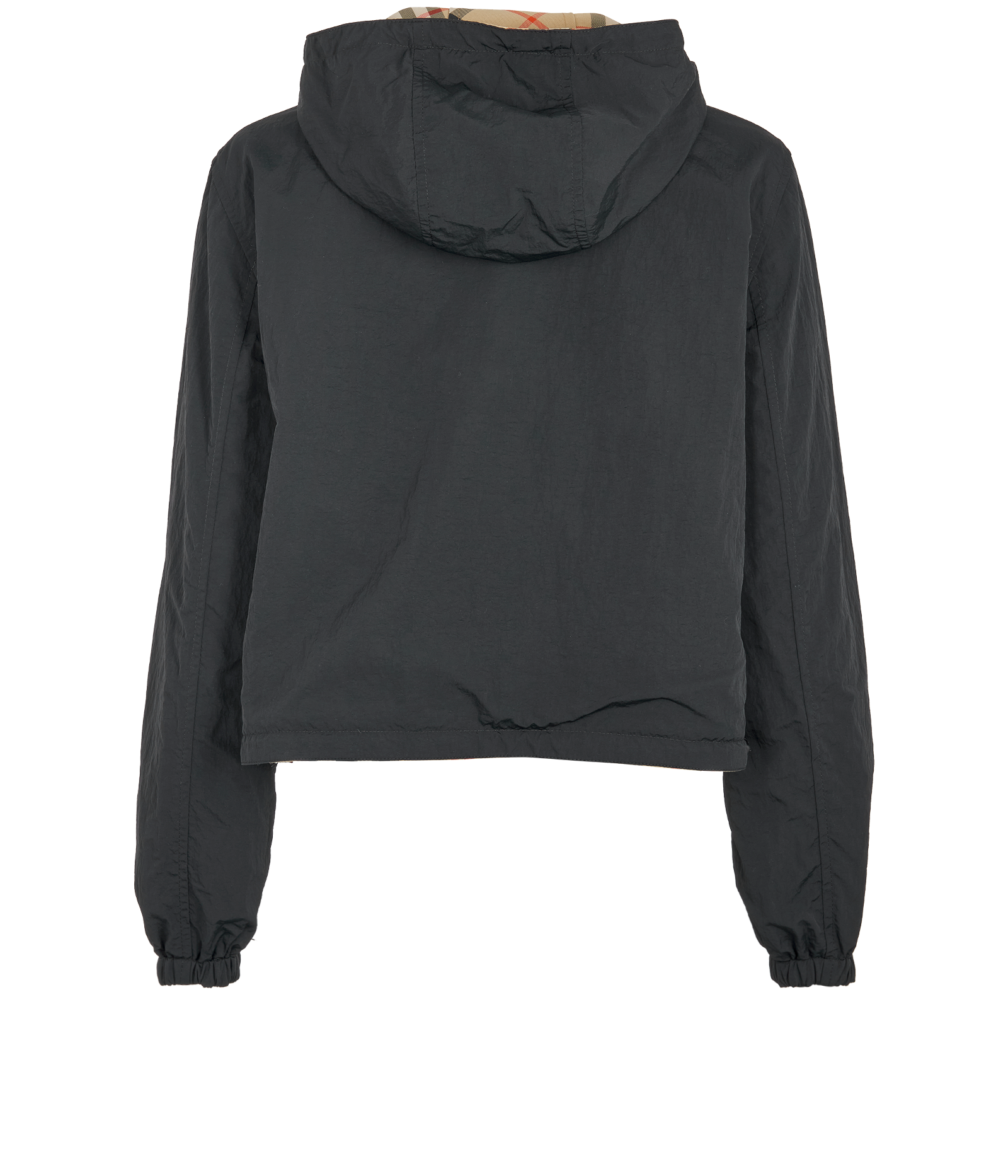 Burberry Check Reversible Jacket, &pound;695, Clothing, Beige, Polyester (Polymer), Other view