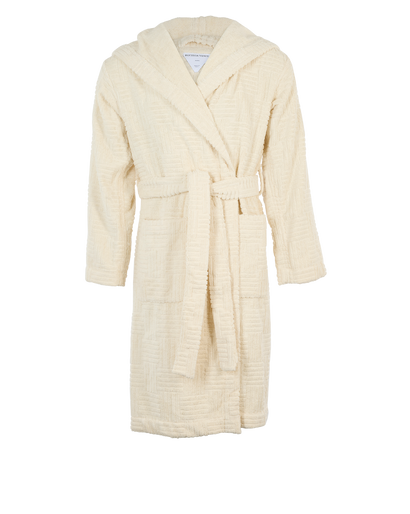 Bottega Veneta Intrecciato Terry Cloth Robe, &pound;150, Clothing, Beige, Cotton, Front view