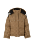 Gucci GG Puffer Jacket, &pound;1,400, Clothing, Beige, Cotton/Down Feathers, Front view