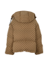 Gucci GG Puffer Jacket, &pound;1,400, Clothing, Beige, Cotton/Down Feathers, Back view