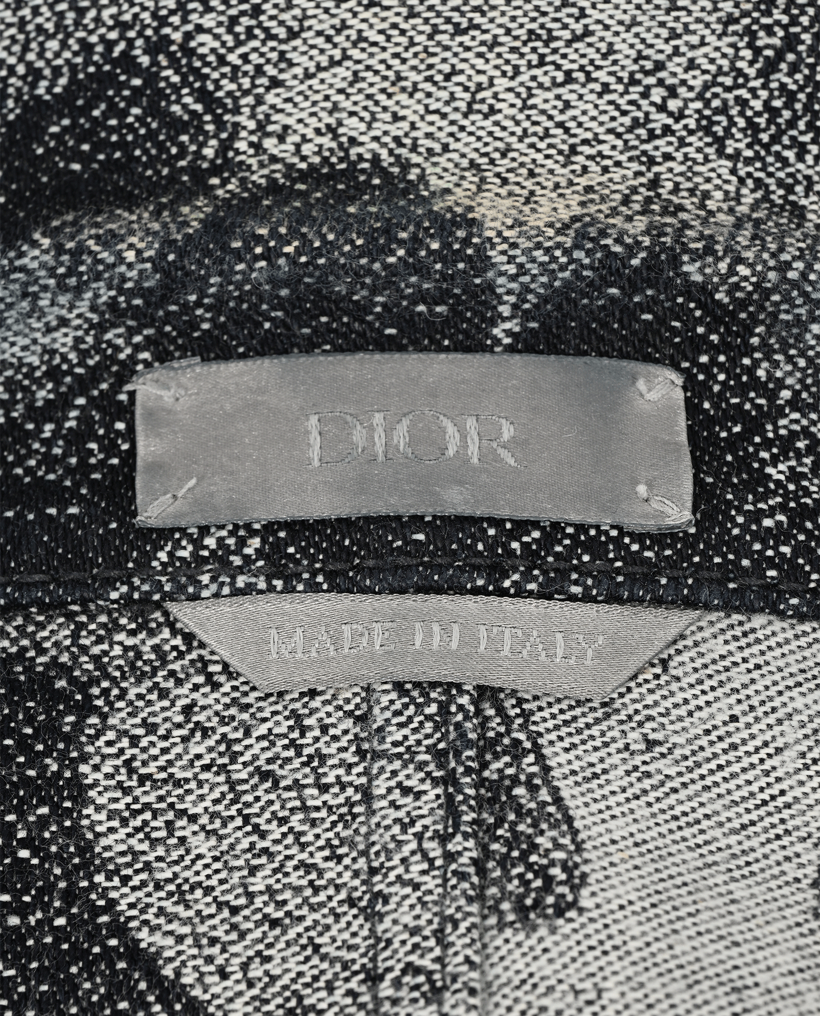 Dior x Peter Doig Camouflage Jacket, &pound;650, Clothing, Black/Grey, Cotton, Other view