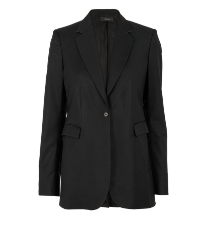 Joseph Laurent Blazer, &pound;210, Clothing, Black, Wool, Front view