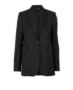Joseph Laurent Blazer, Wool, Black, Sz M, 2*