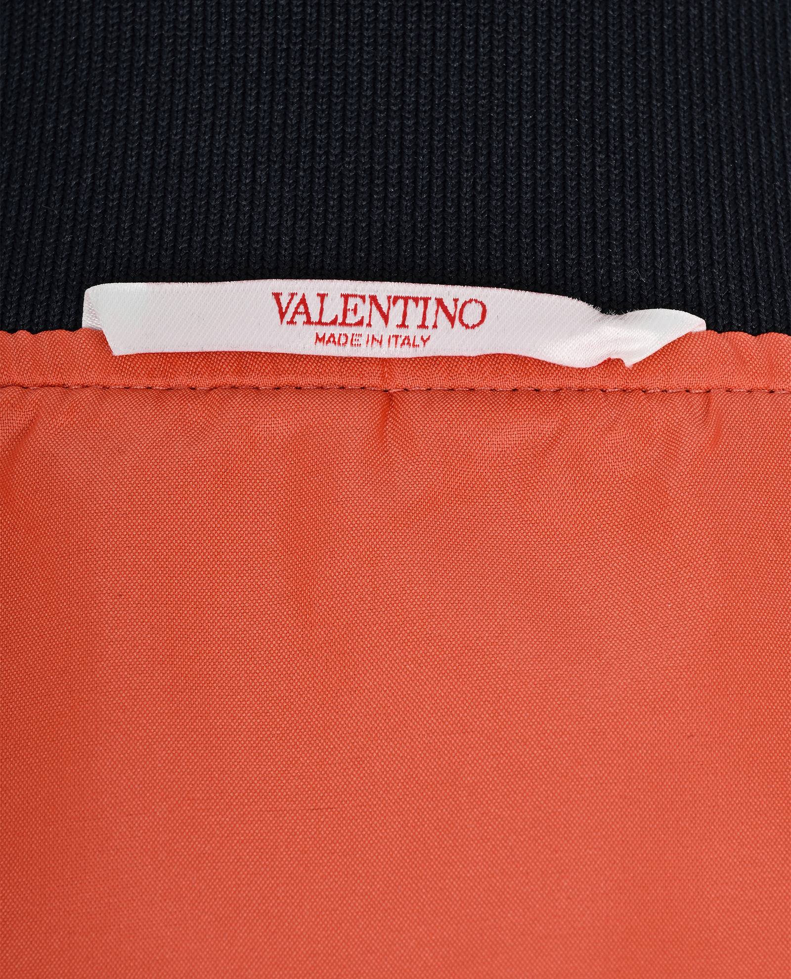 Valentino Logo Print Bomber Jacket, &pound;495, Clothing, Black, Polyester Mix, Other view