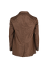 Valentino Single-Vent Blazer, &pound;350, Clothing, Brown, Silk, Back view