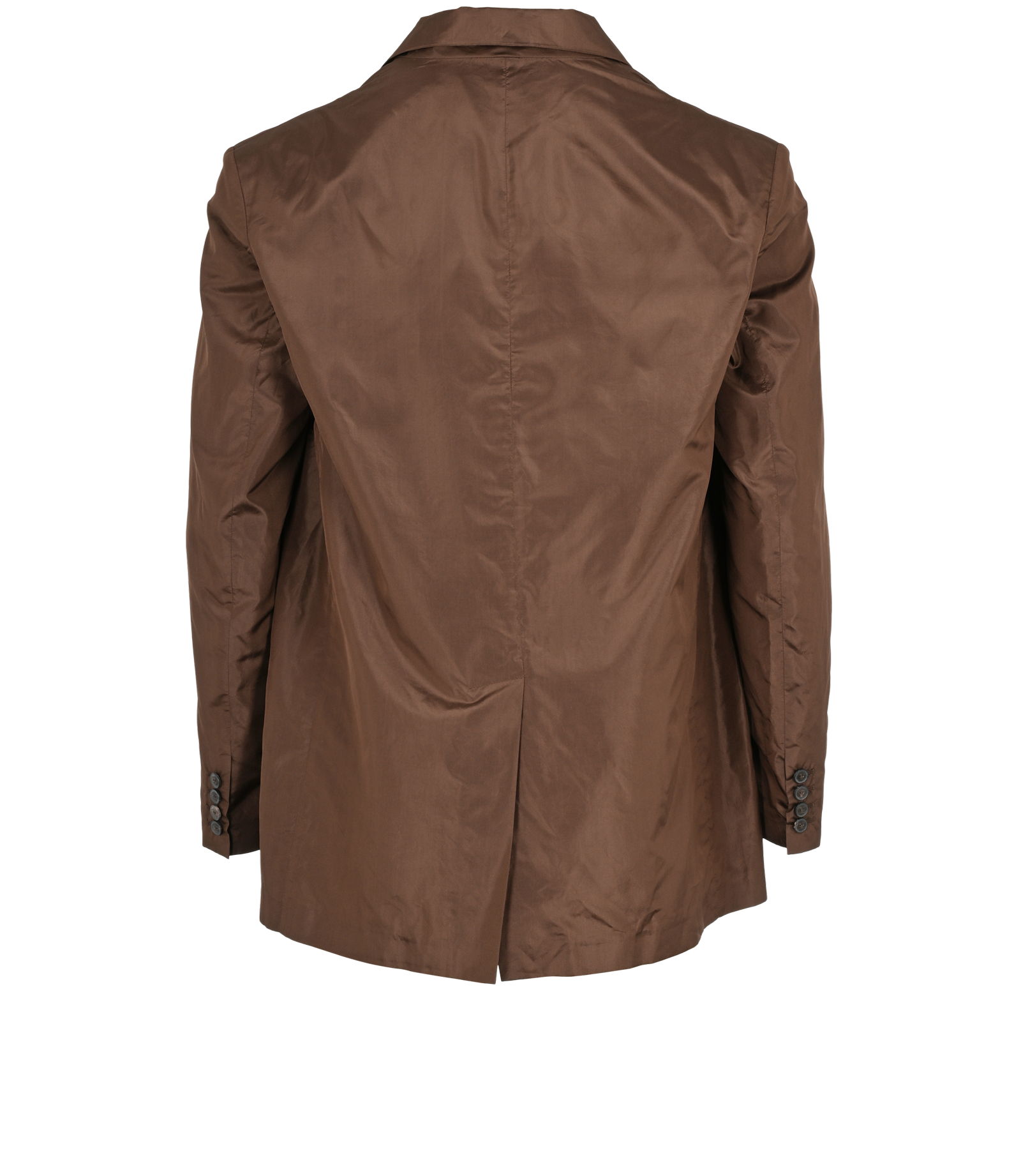 Valentino Single-Vent Blazer, &pound;350, Clothing, Brown, Silk, Back view