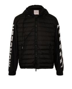 Moncler x Off White Reflective Puffer, Down, Black, Sz M, 3*