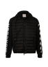 Moncler x Off White Reflective Puffer, &pound;495, Clothing, Black, Down Feathers, Front view