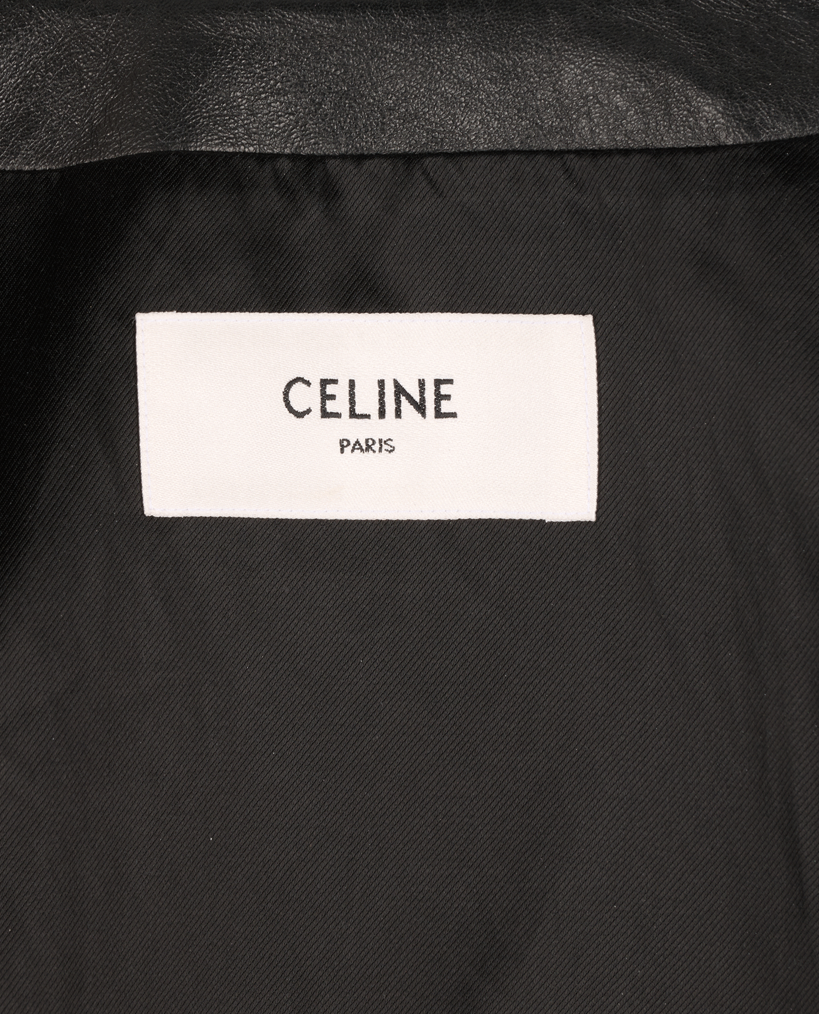 Celine Biker Jacket, &pound;1,500, Clothing, Black, Leather, Other view