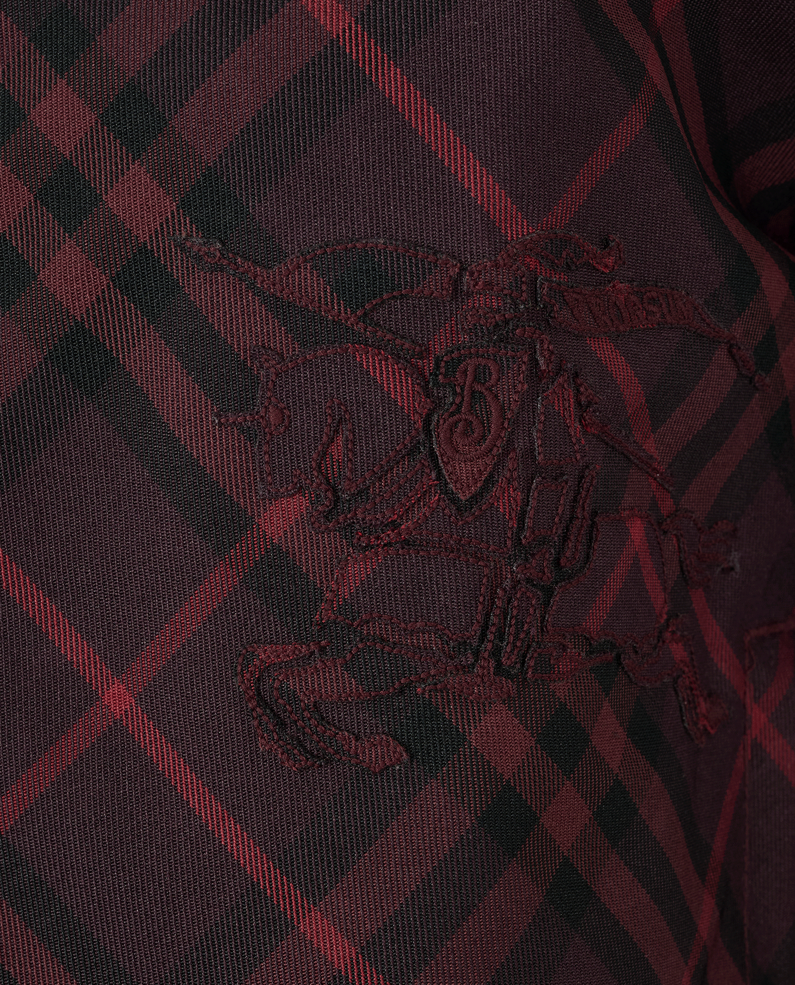 Burberry Cropped Reversible Hooded Jacket, &pound;650, Clothing, Purple, Polyester Mix, Other view