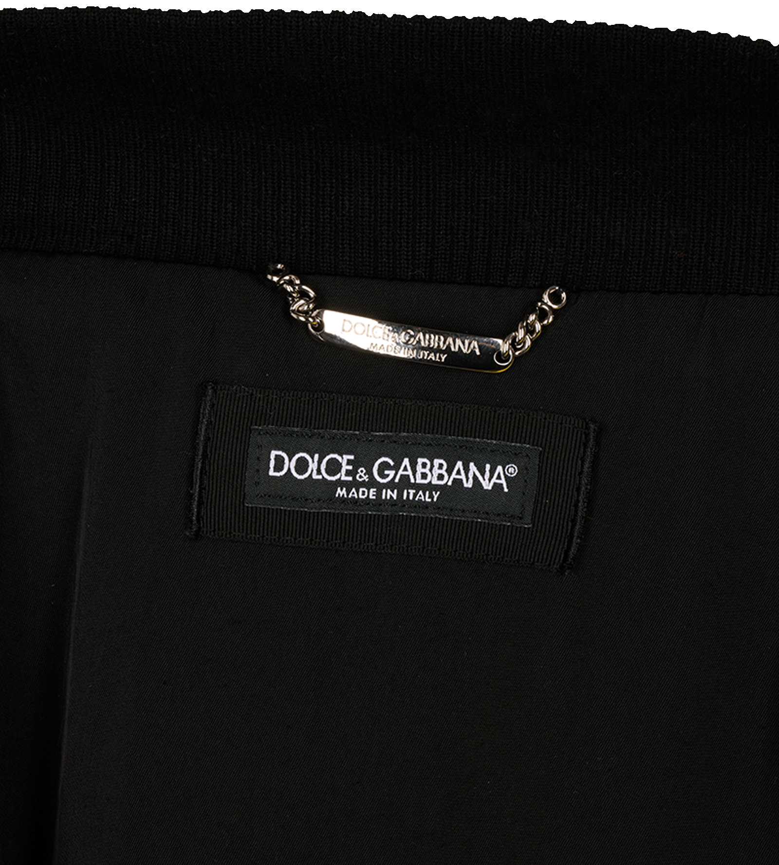 Dolce & Gabbana Bomber Jacket, &pound;750, Clothing, Black/Yellow, Polyester Mix, Other view