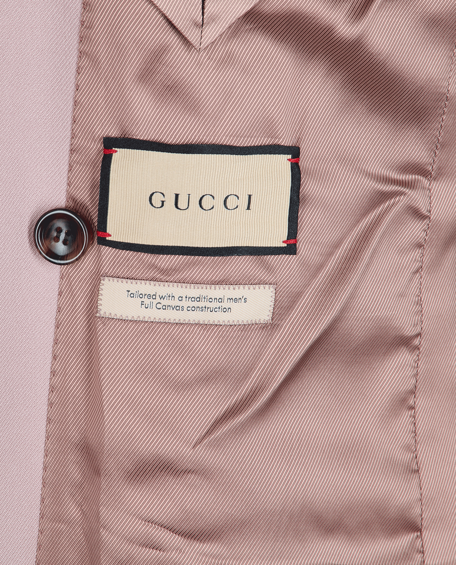 Gucci Double Breasted Blazer, &pound;320, Clothing, Pink, Wool, Other view