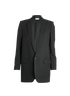 Saint Laurent Loose Fitting Blazer, £350, Clothing, Black, Wool, Front view