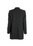 Saint Laurent Loose Fitting Blazer, £350, Clothing, Black, Wool, Back view