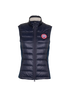 Canada Goose Hybridge Lite Tech Vest, &pound;320, Clothing, Navy, Down Feathers, Front view