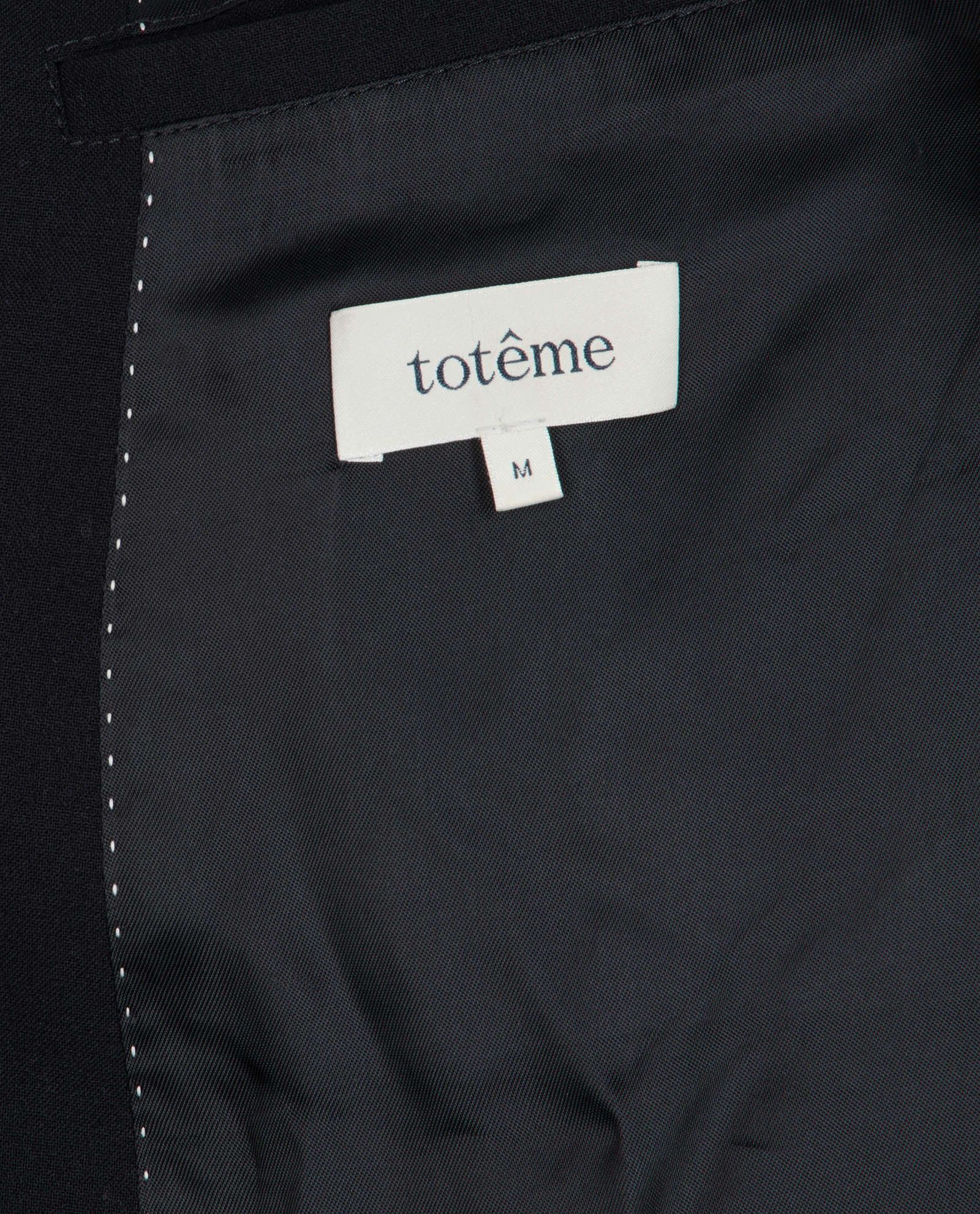 Toteme Short Sleeve Blazer, &pound;150, Clothing, Black, Wool, Other view