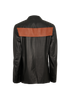Givenchy Blazer Jacket, &pound;490, Clothing, Black/Brown, Leather, Back view
