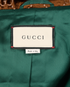 Gucci GG Velvet Blazer, &pound;850, Clothing, Brown, Velvet/Viscose, Other view