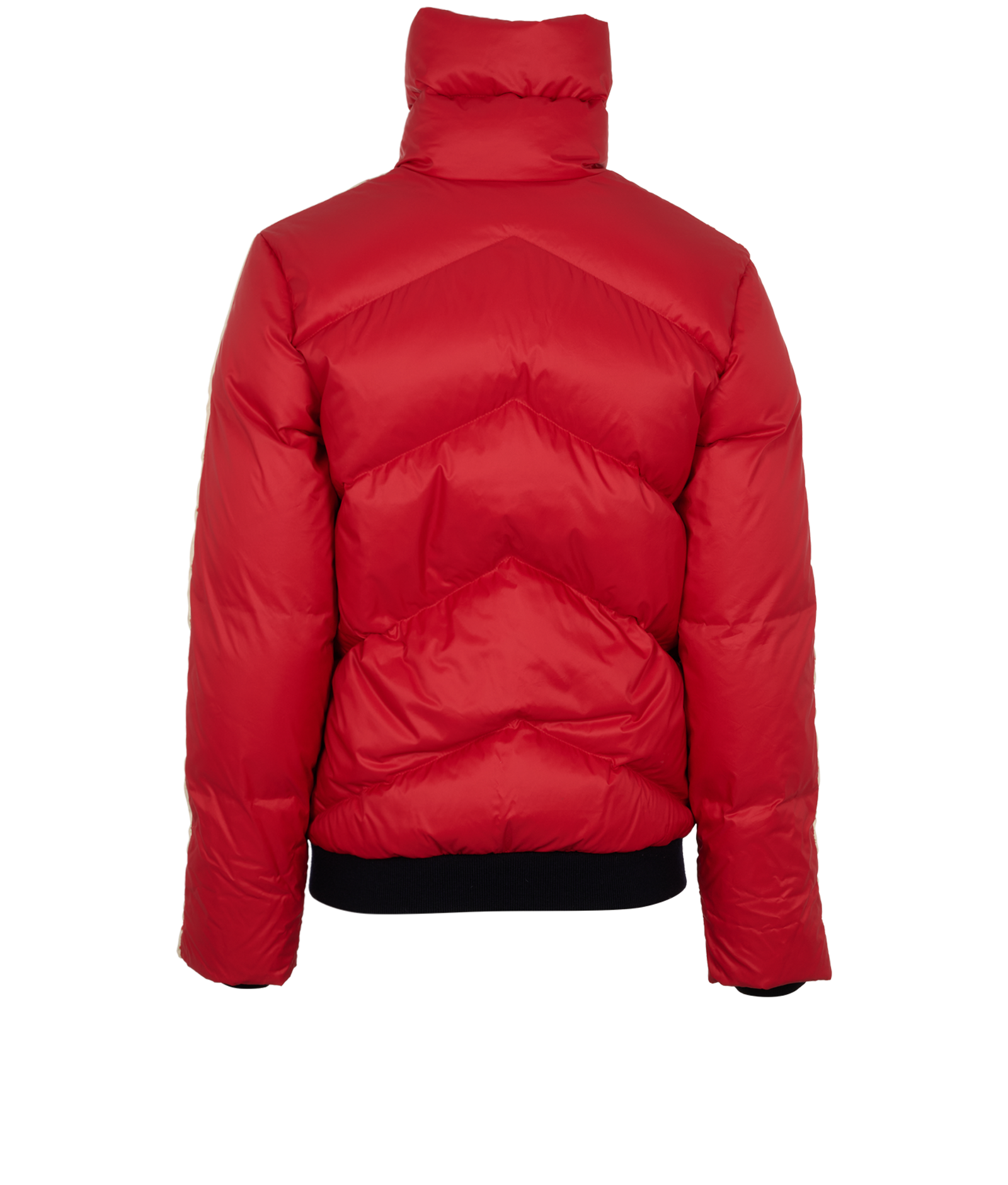 Gucci 2018 Floral Printed Puffer Jacket, &pound;750, Clothing, Red, Down Feathers, Back view