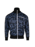 Palm Angels Night Camouflage Track Jacket, &pound;150, Clothing, Black/Navy, Polyester (Polymer), Front view