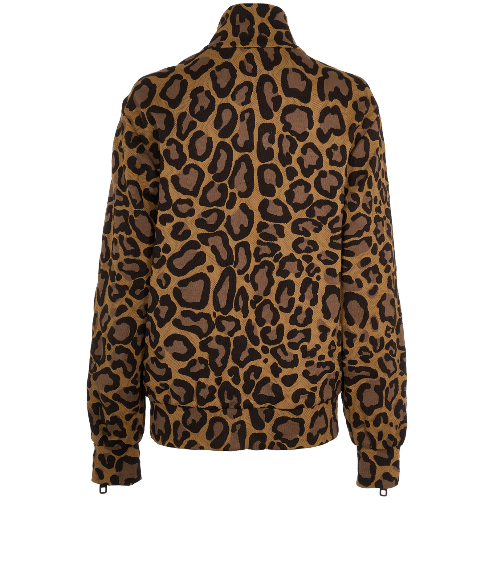Dolce & Gabbana Leopard Track Jacket, &pound;195, Clothing, Brown, Polyester (Polymer), Back view